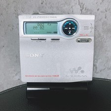 Lecteur enregistreur MiniDisc portable Sony MD Walkman MZ-R910 avec étui de...