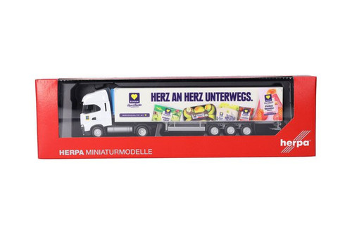 Herpa camion avec - camion, remorque