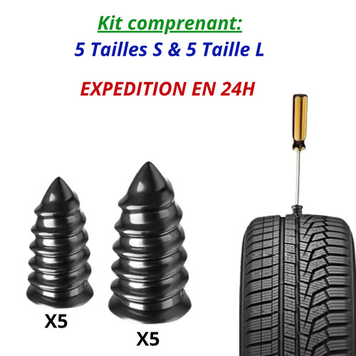 Kit réparation crevaison pneu - réparation,
