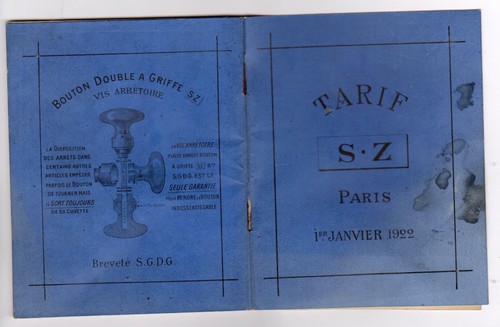 Paris boutons en - xi°,