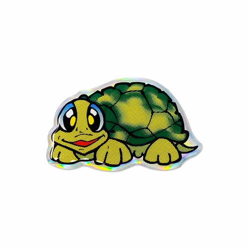 Autocollant tortue - autocollant, 3d