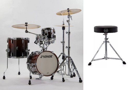 Sonor aq2 brown fade - fade, lacquer