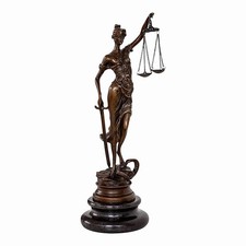 Statue en bronze véritable de