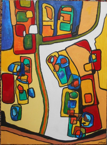 Ecole siècle tableau - xx,