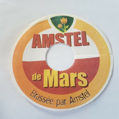 Collerette biére amstel 2 - collerette,
