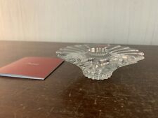 Bougeoir Véga Mathias clair en cristal de Baccarat