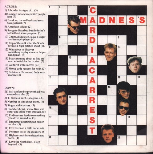 Madness cardiac arrest vinyle - arrest,