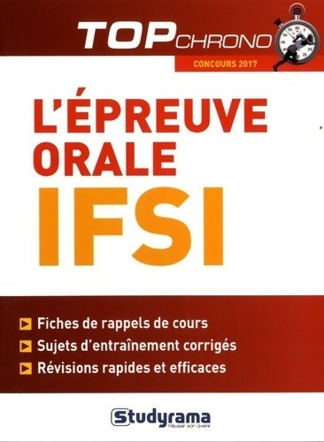 épreuve orale ifsi - orale,