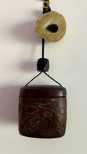 Boite à pilules (Inro), fin