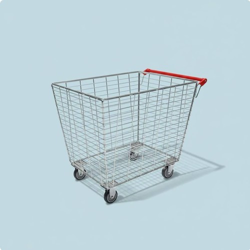 Chariot magasin métal - chariot,