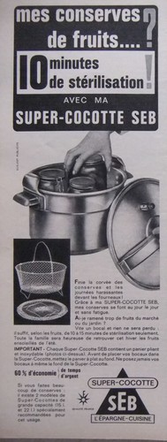 Publicités 1962 seb - publicitÉs,