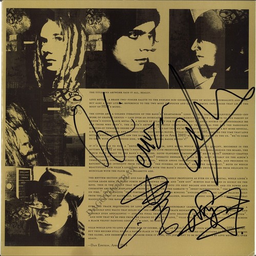 Him love metal fully signed - him,