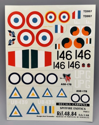 Decals carpena spitfire - decals,