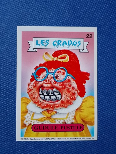 Les crados carte numéro - crados, 22