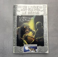 Livre JDR LDVELH Série Loup solitaire n°9 La Métropole de la Peur V3