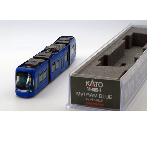 Tramway tram bleu - "my,