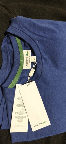 Tee shirt homme lacoste - shirt, bleu