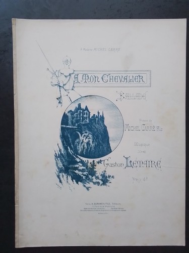 Partition ancienne piano - partition,