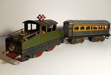 Ancien train J de P (JEP) "boîte à sel" 5470 et son wagon Pullman de 1934 - 1937