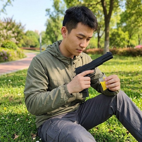 Pistolet billes - pistolet, à