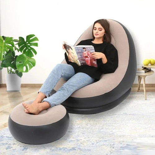 Chaise longue gonflable avec - chaise,