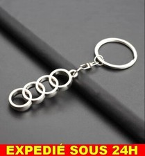 ✅ Porte Clés AUDI Métal Logo Accessoire Voiture Auto Clé  A1 A3 A4 A5 TT Q3 Q5