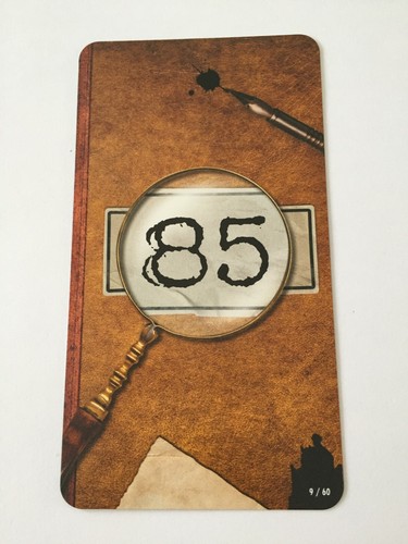 Carte sherlock holmes sur - sherlock,