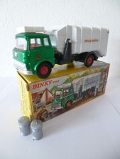 DINKY TOYS Réf 978 REFUSE WAGON poubelles  trés bel état dans sa boite d'origine