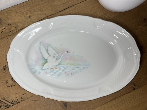 Plat ovale porcelaine limoges - plat,