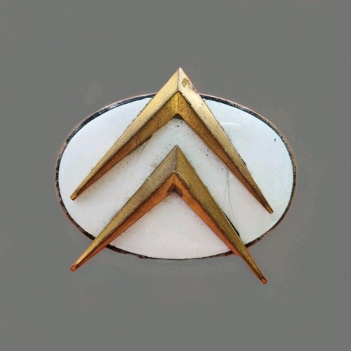 Insigne citroën émaillé - citroën,