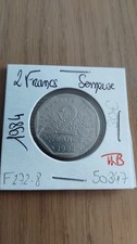 Pièce de 2 francs semeuse 1984 - TTB ++