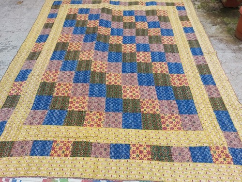 Dessus lit patchwork - dessus, kantha