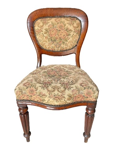 Chaise bois noyer massif - bois,