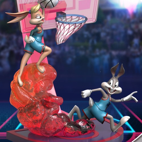 Space jam figurine lola - figurine, &
