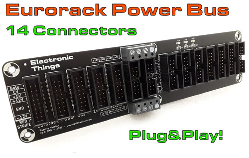 Eurorack power bus 14 - bus,