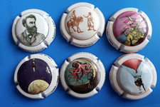 6 capsules de champagne