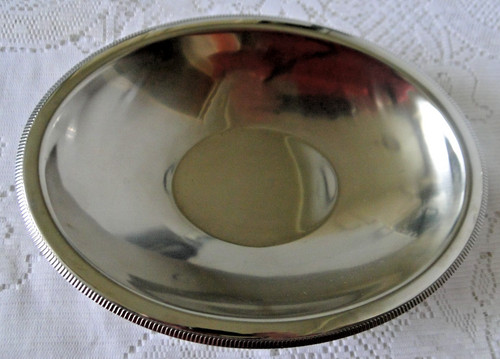 Corbeille ovale inox - corbeille,