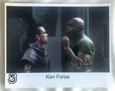  KEN FOREE Signed 8"x10" Photo BABYLON 5 Dawn of the dead -Autographed in person