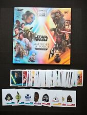 ALBUM STAR WARS LECLERC 2019 VIDE ET NEUF + 96 CARTES - COMPLET -NO PANINI -****