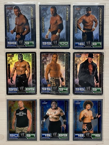 Collection cartes slam attax - cartes,