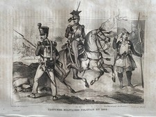 GRAVURE POLOGNE  "COSTUMES