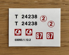 SOLIDO militaire planche de décalcomanies de char américain M3 Général Grant