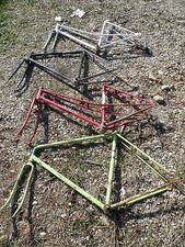LOT CADRE DE VELO ANCIEN VIEUX CYCLE OLD BIKE PEUGEOT 