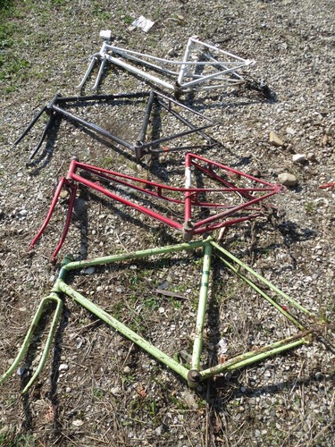 Lot cadre velo - de,