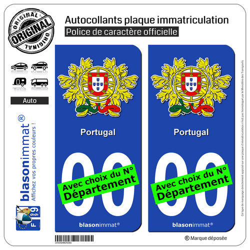 Stickers autocollant plaque - 2,
