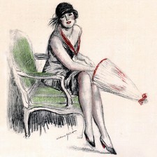 D'UNE BEAUTÉ FÉMININE NOUVELLE Eugène Marsan William Ablett L'Illustration 1927*