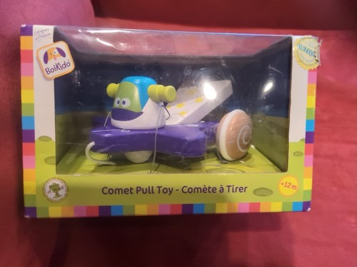 Wooden pull along toy - along,