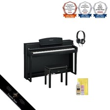 Piano numérique YAMAHA CSP-255B Clavinova 88 touches avec finition bois noir ...