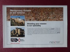 2010-12 PUB NEXTER SYSTEMS ARAVIS MULTIPURPOSE COMBAT VEHICLE ARMEE FRANCAISE AD