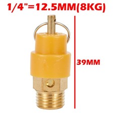 Soupape de décharge de sécurité compresseur d'air pour compresseur d'air assu